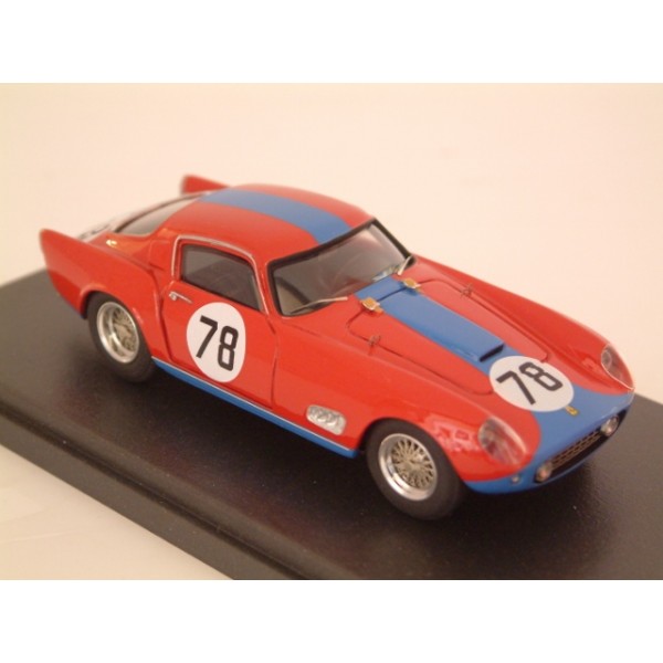 Ferrari 250 GT TDF # 78 12 Ore di Reims 1958 Picard / Burgraf 0901GT - Standard Built 1:43